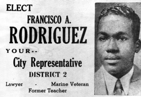 Rodriguez for Office poster.